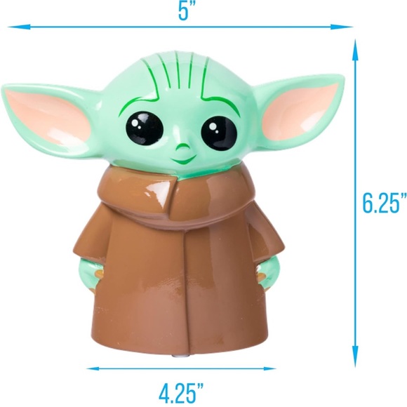 Star War's The Mandalorian The Child Large Ceramic Coin Bank - Picture 2 of 4